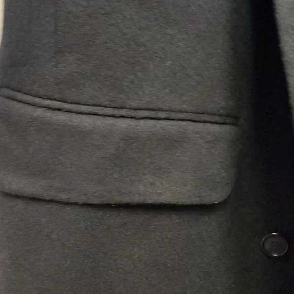 Mens Wool Coat,Black by BOSTON'S TRADERS - Picture 10 of 14